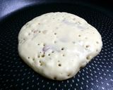 A picture of step 4 of Cashew Nut Pancake Top Peanut Butter And Honey.