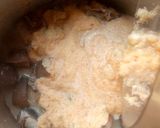 A picture of step 3 of Pumpkin soup with moringa (zogale).