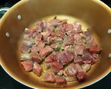 A picture of step 1 of A1 Steakhouse Soup.