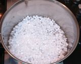 A picture of step 1 of Sago Sweet Potato Katori Chaat.