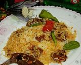 A picture of step 15 of Beef Biryani.