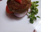 A picture of step 7 of Kidney Beans Patties Burger.