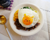 兒童版「小熊韓式牛肉拌飯」營養滿滿好美味。的食譜步驟6照片