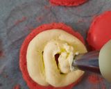 A picture of step 29 of Christmas French Macarons with Lemon Buttercream Frosting.