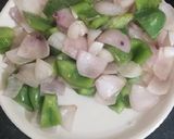 A picture of step 1 of Paneer-do-pyaaza.