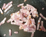 Foto del paso 1 de la receta: Quiche de beicon caramelizado con puerro