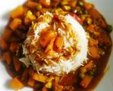 A picture of step 6 of Spicy Mango Curry With Rice.