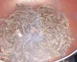 Foto del paso 2 de la receta: Fideos de arroz con hongos y ternera sin tacc 🍜