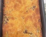 A picture of step 6 of Grandmas Rhubarb Cake.