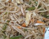 A picture of step 6 of Hakka Noodles.