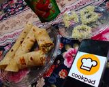 A picture of step 12 of Chicken tikka mayyo roll(homemade paratha) 😍.