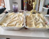 A picture of step 4 of Cheryl's Loaded Lasagna.