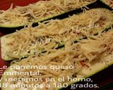 Foto del paso 4 de la receta Calabacines a la mediterránea, gratinados con queso emmental