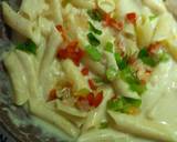 Penne in white sauce recipe step 6 photo