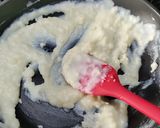 A picture of step 3 of Rice Flour Burfi.