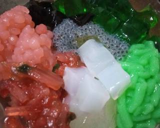 Es Campur Sirup Gula Jawa - Step 5