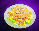 Foto langkah ke 4 dari resep Salad Ubur-Ubur AKA Chuka Kurage AKA Jellyfish Salad AKA Haepari Naengchae AKA Shanghai Salad.
