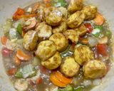 Foto langkah ke 5 dari resep Sapo Tahu (Seafood).