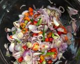 A picture of step 2 of Shredded Chicken with Sambal Matah.