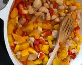 Mézes-currys csirke recept fázis 3 fotója