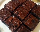 A picture of step 11 of Flakey fudgy brownie(without oven).