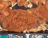 A picture of step 2 of Suya meat.