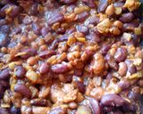 A picture of step 4 of Vickys Mexican-Style Steak with Refried Beans, GF DF EF SF NF.