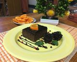A picture of step 7 of Orange Chocolate Brownie .