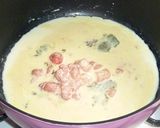 A picture of step 2 of A Masterpiece! Tarako Pasta Carbonara.