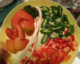 Foto langkah ke 2 dari resep Cumi Cabe Ijo.