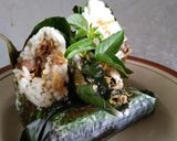 Foto langkah ke 14 dari resep NASI BAKAR TERI (#PR_BukanNasiBiasa).
