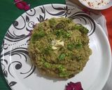 A picture of step 7 of Bhaidku (Gujarati Traditional Visrati Vangi).