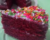 Foto langkah ke 5 dari resep "Red velvet coklat" kukus.