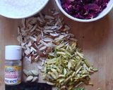 A picture of step 2 of Rose Flavour Basundi.