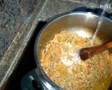 A picture of step 5 of Achari shimla mirch keema - capsicum with beef mince.