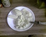 A picture of step 2 of Beer Brats in Brei with Brownbread.
