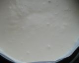 A picture of step 13 of Moist and Rich Half-Baked Souffle Cheesecake.