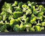 A picture of step 2 of Oven Roasted Broccoli.