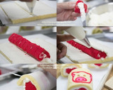 A picture of step 8 of Pretty Roll Cake.