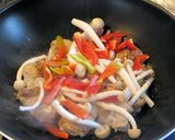 A picture of step 3 of Pan-fried Chicken & Cabbage + 3 Other Veggies.