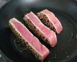 Foto del paso 2 de la receta: 169.🍱Tataki de atún con canónigos 🍃
