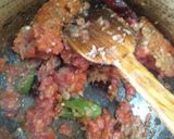 A picture of step 3 of Poached Egg Curry.