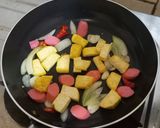 Foto langkah ke 2 dari resep Oseng Pokcoy Tahu.