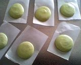 A picture of step 11 of Powdered-Sugar-Free Flavored Macarons.