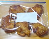 A picture of step 6 of Juicy Fried Chicken - Freeze This For Your Bento.