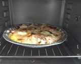 Foto del paso 5 de la receta: Pastel de queso con jamón y champiñones