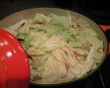 A picture of step 3 of Steamed Layered Chinese Cabbage and Pork Belly.