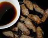 A picture of step 8 of Nagaimo Yam and Pork Teriyaki Rolls.