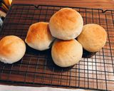 A picture of step 4 of Banana Mini Buns (Baby Buns).