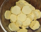 A picture of step 1 of For Clumsy People Easy! Sweet Potato Bites.